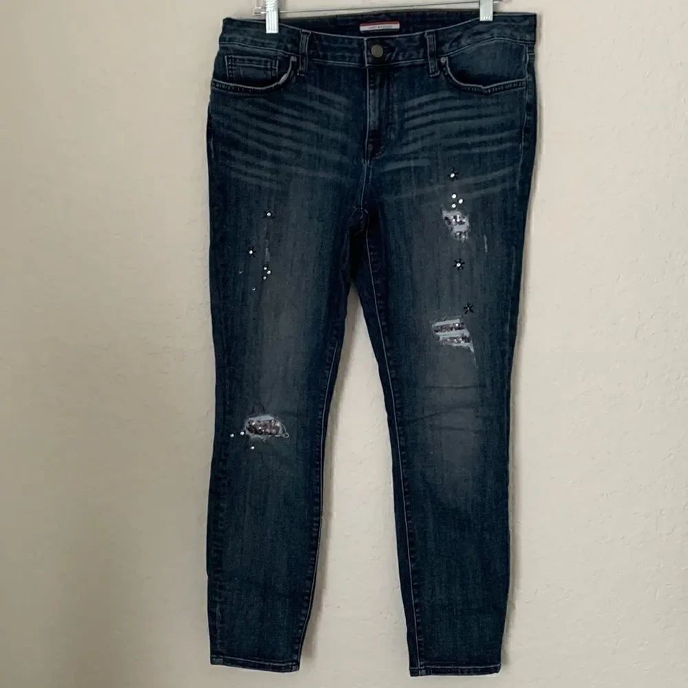 Tommy Hilfiger Cropped Skinny Moulante Women’s Jeans Size 10